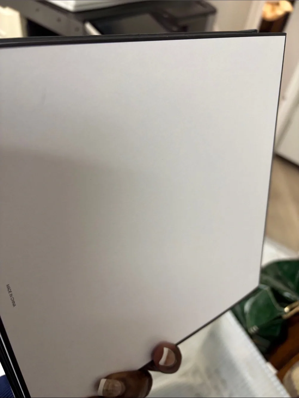 CHANEL Black on White Logo Gift Box